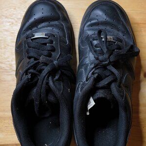 Black Nike Air Force 1 Size 9.5 Mens